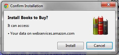 Install confirmation